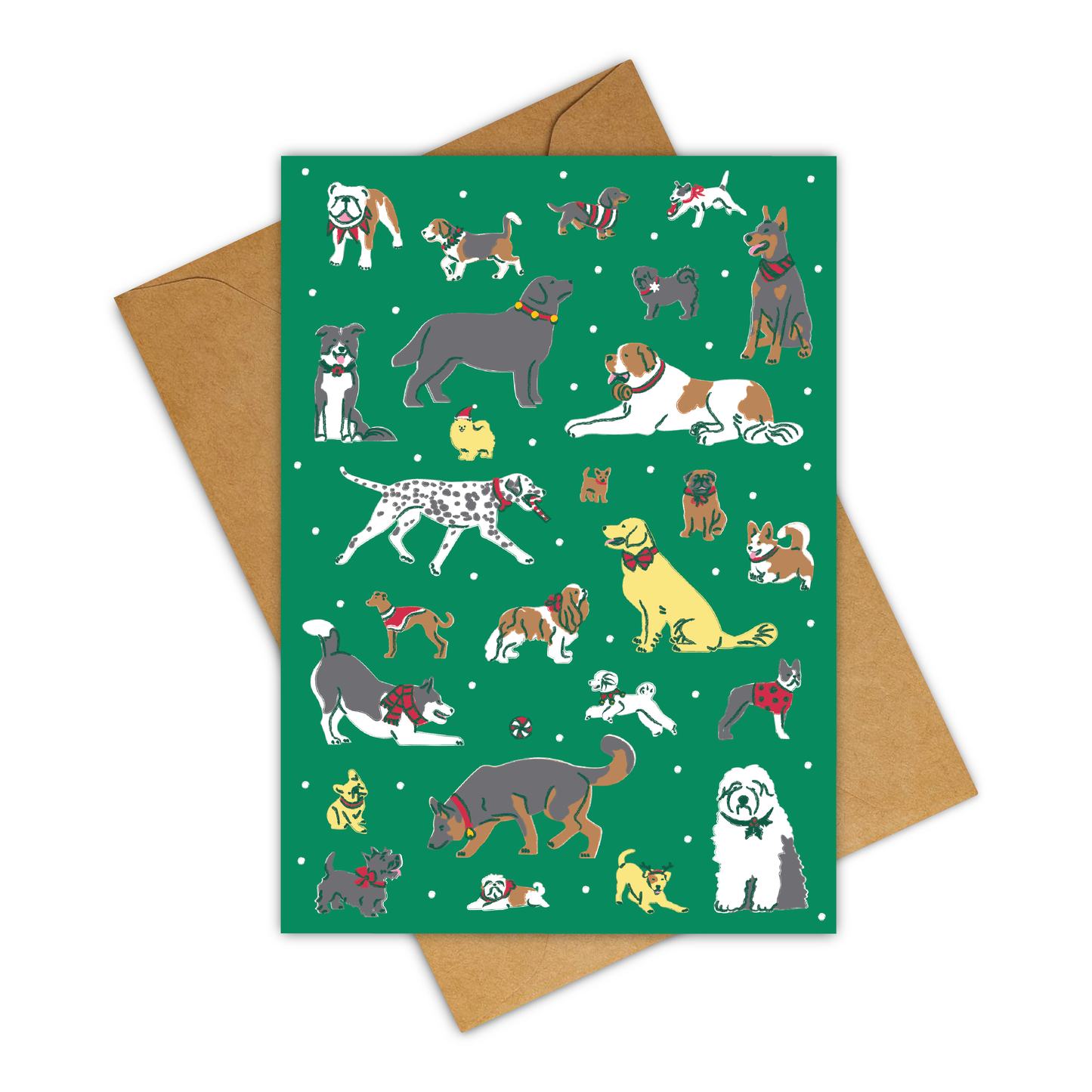 Dog Holiday Party 5-Card Bundle