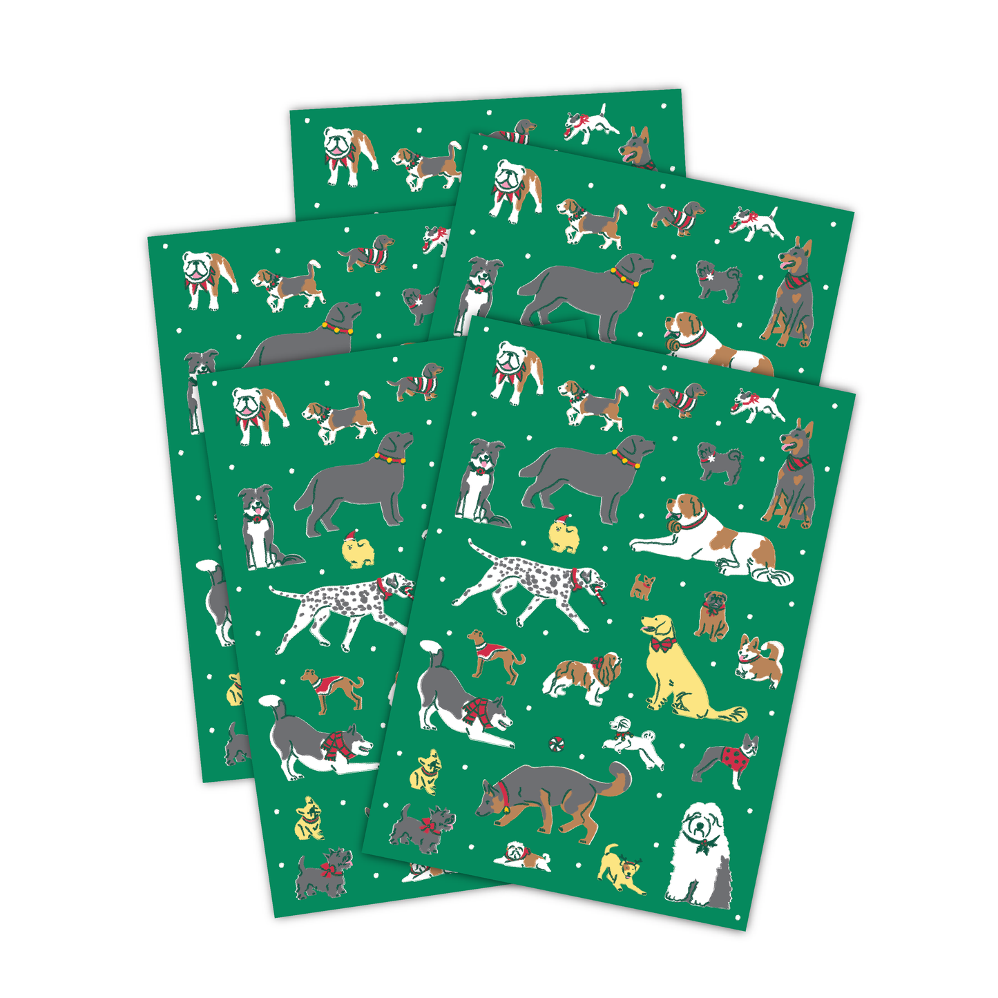 Dog Holiday Party 5-Card Bundle